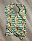 Voitures _ Bavette imperméable évolutive 5 à 12 mois