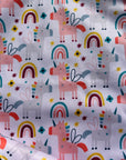 Licornes arc-en-ciel _ Bavette imperméable évolutive 5 à 12 mois