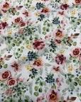 Sac imperméable, format moyen : fleurs