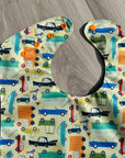 Voitures _ Bavette imperméable évolutive 5 à 12 mois
