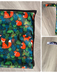 Cœurs et licornes _ sac imperméable moyen