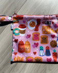 Sac imperméable, format sandwich avec ganse : inséparables