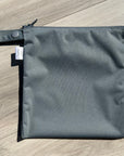 Sac imperméable, format sandwich avec ganse : gris uni
