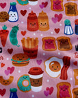 Sac imperméable, format sandwich avec ganse : inséparables
