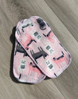 Papier toilette lavable : chats roses, gris, blancs
