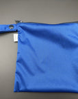 Sac imperméable, format sandwich avec ganse : bleu royal uni