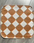 Débarbouillette de flanelle : abstrait beige