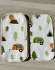 Papier toilette lavable : camping