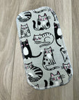 Papier toilette lavable : chats gris