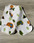 Papier toilette lavable : camping