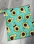 Sac imperméable, format moyen : avocats