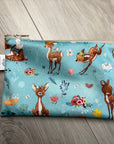 Sac imperméable, format collation : faons et lapins
