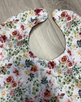 Fleurs _ Bavette imperméable évolutive 5 à 12 mois