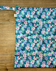 Grand sac imperméable wetbag : fleurs miami
