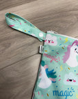 Grand sac imperméable wetbag : licornes