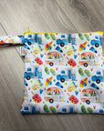Sac imperméable, format sandwich avec ganse : roulottes camping