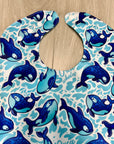 Baleines _ Bavette imperméable évolutive 5 à 12 mois