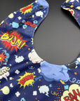 Bandes dessinées _ Bavette imperméable évolutive 1 à 4 ans