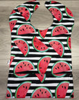 Melons d’eau _ Bavette imperméable évolutive 5 à 12 mois