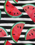 Melons d’eau _ Bavette imperméable évolutive 5 à 12 mois