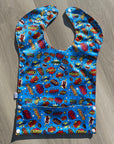 Mini bande dessinée _ Bavette imperméable évolutive 1 à 4 ans