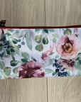 Sac imperméable, format en long : fleurs