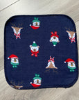 Débarbouillette de flanelle : Noël