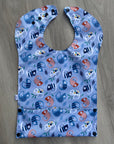 Caméléons _ Bavette imperméable évolutive 5 à 12 mois