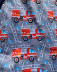Grand sac imperméable Wetbag: camions de pompiers