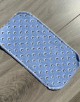 Papier toilette lavable : abstrait bleu