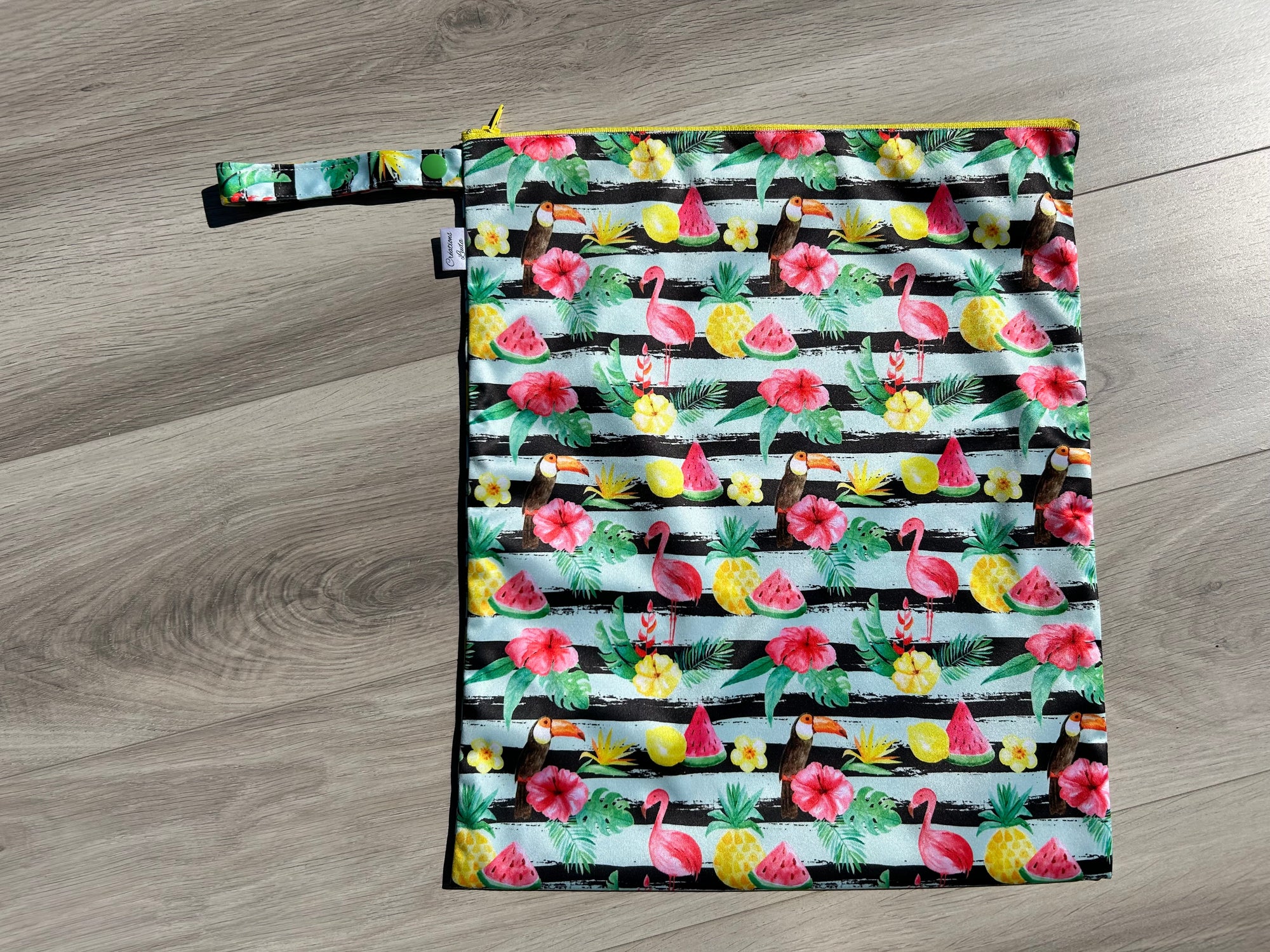 Grand sac imperméable wetbag : tropicale