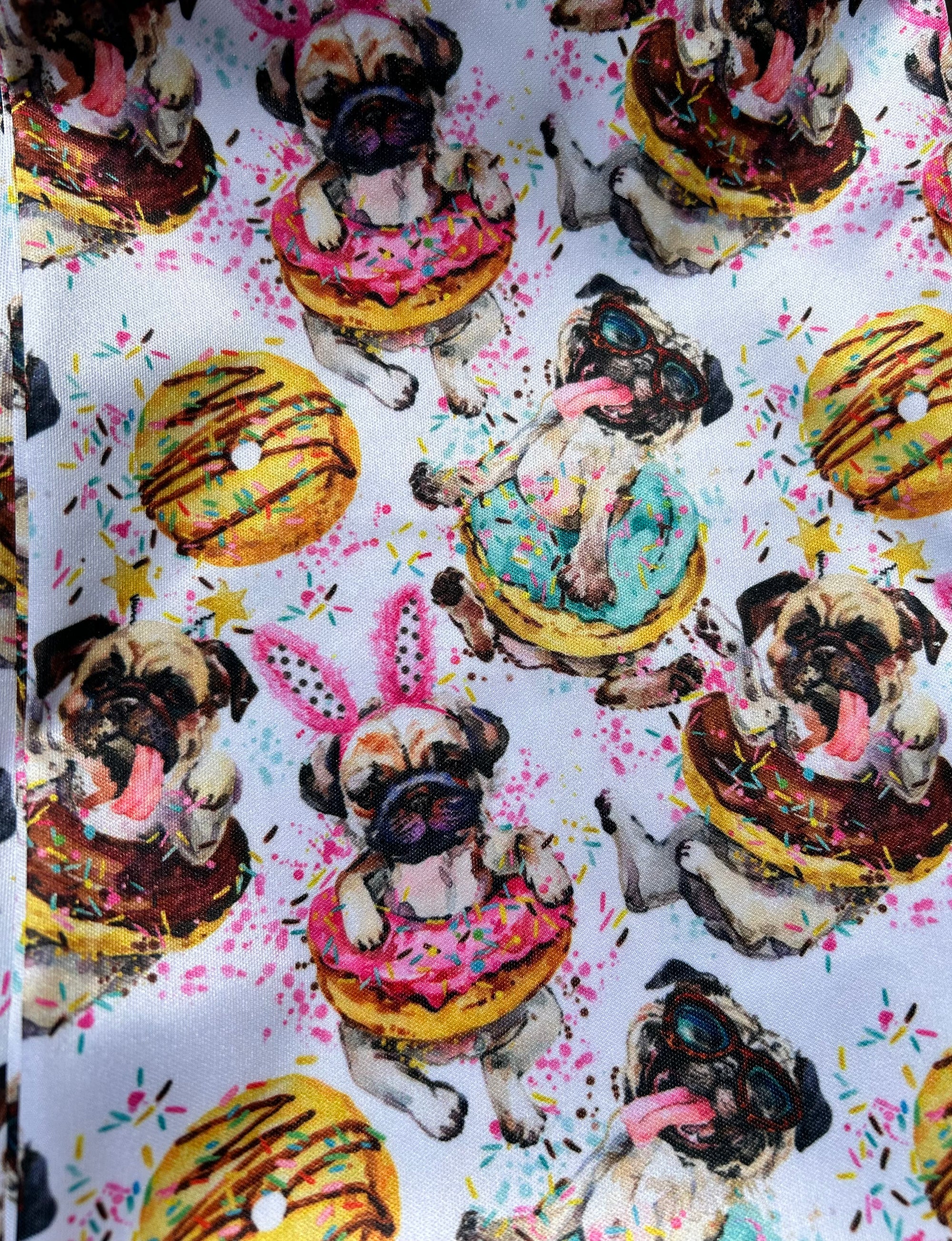 Sac imperméable, format collation : chiens pugs