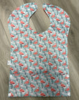 Flamands roses _ Bavette imperméable évolutive 5 à 12 mois