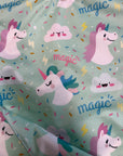 Licornes _ Bavette imperméable évolutive 5 à 12 mois