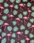 Grand sac imperméable wetbag : flamants roses